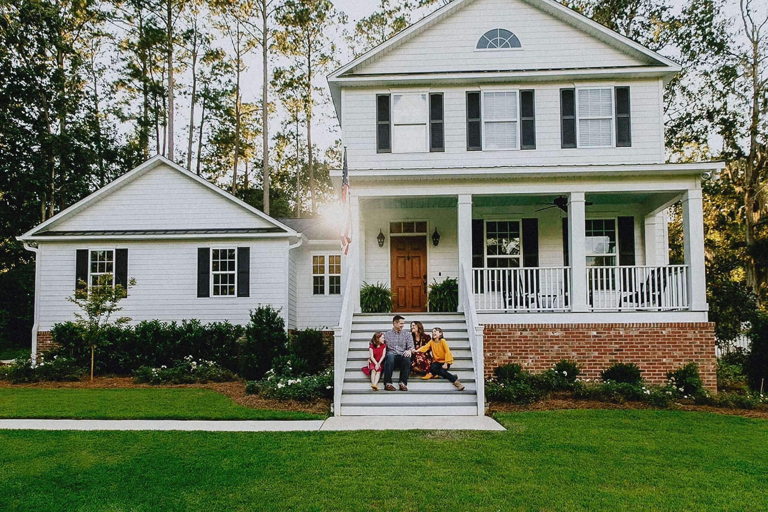 family-relaxing-on-porch