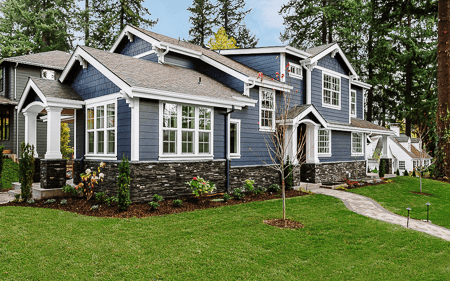 Beautiful, Newly Built Luxury Home Exterior