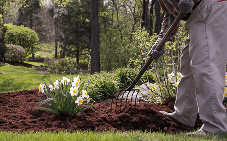 Residential spring clean up service in Crystal Lake, IL.  Service areas include Crystal Lake, Village of Lakewood, Cary, Oakwood Hills, Lake In The Hills, Algonquin, and Huntley.