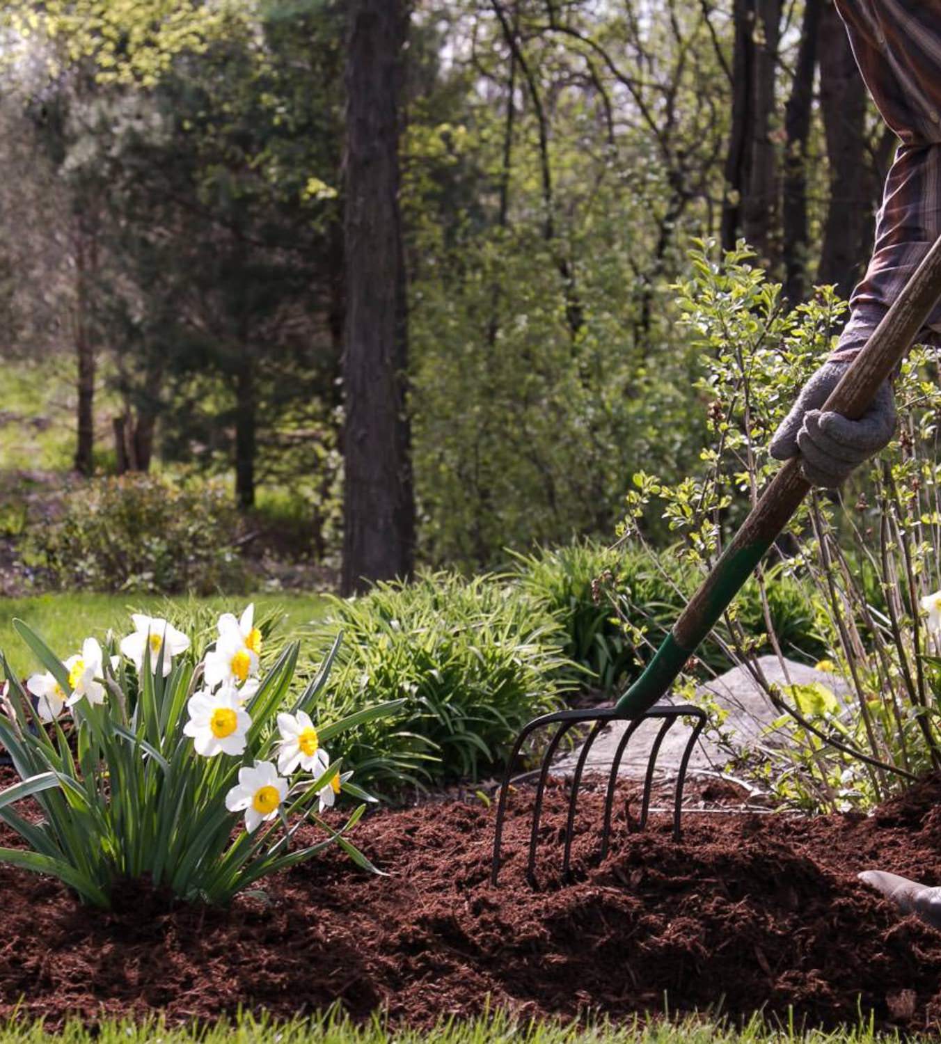 Mulch Delivery & Installation Mulch Service Crystal Lake Elite Lawncare